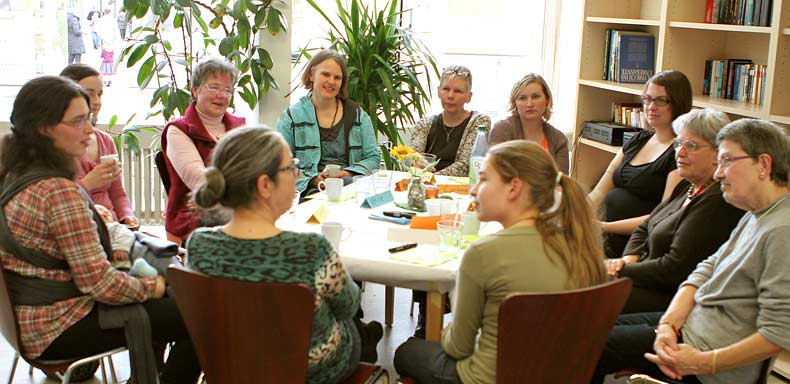 Die Erzählcafé-Aktion am Internationalen Frauentag 2015 in Siegburg